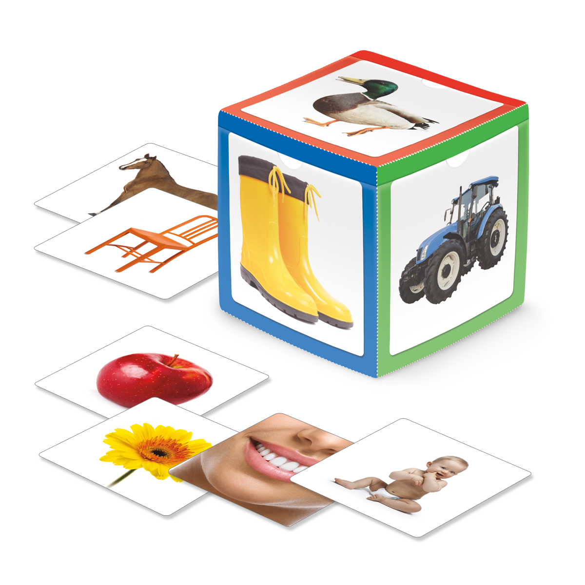 Placote Le dé des premiers mots Jouets Placote : Jeux de langage