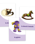 Placote Qui cherche quoi où? Jouets Placote : Jeux de langage