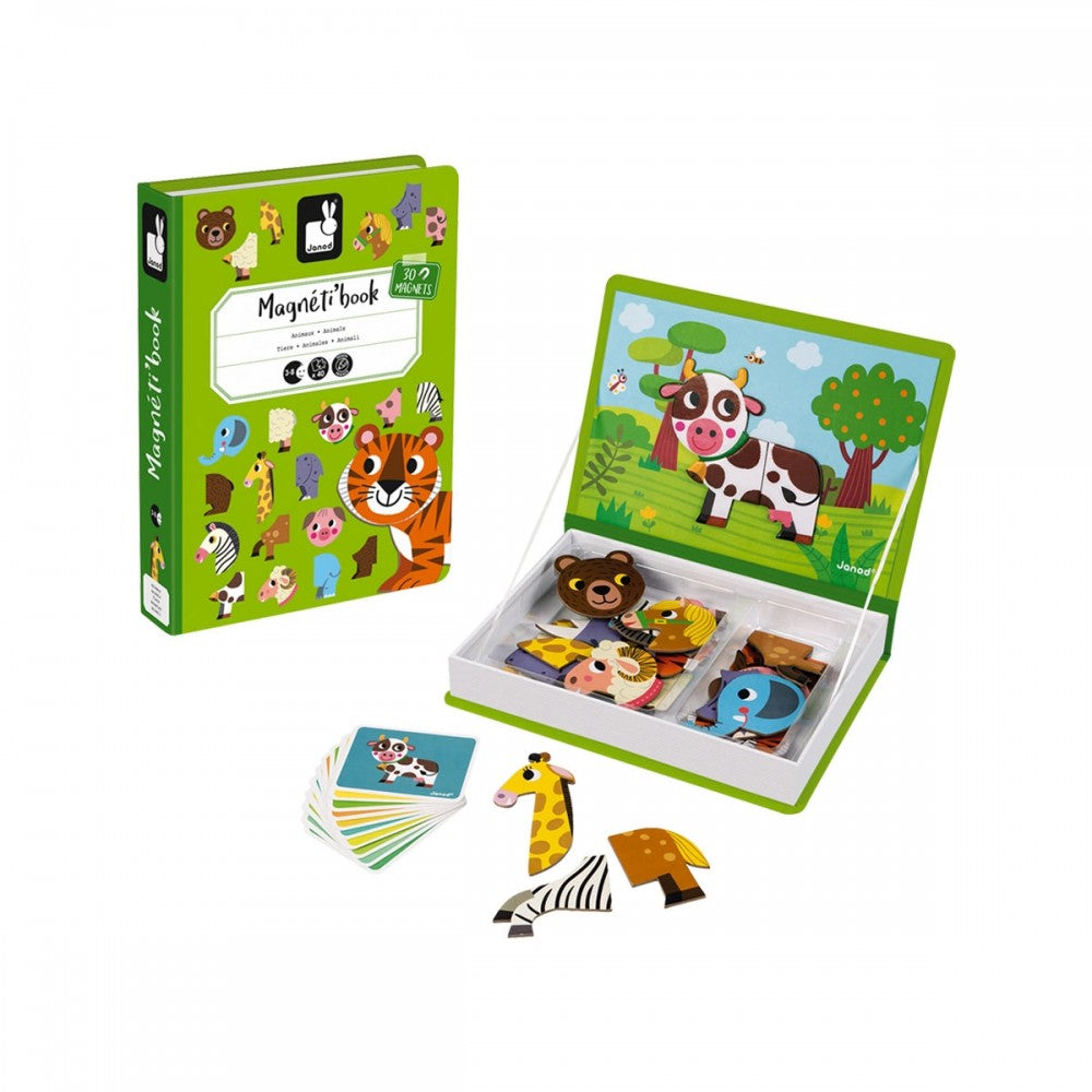 Janod Magnéti'book Jouets Janod Animaux