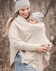 Gustine Cape de portage pour porte-bébé Portage Gustine baby carrier Petit-grand Sand