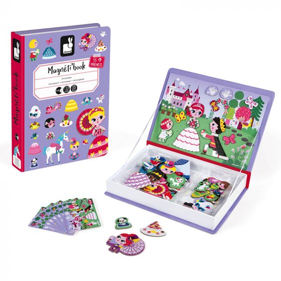 Janod Magnéti'book Jouets Janod Princesses
