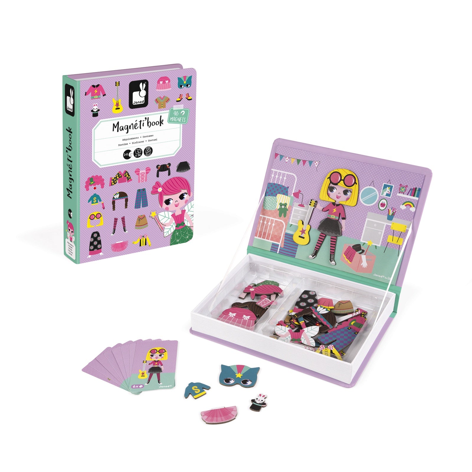 Janod Magnéti'book Jouets Janod Déguisements fille