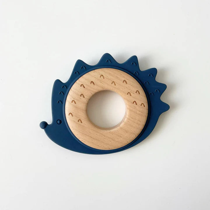 Jululu jouet de dentition en bois Jouets Jululu Hérisson marine