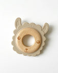 Jululu jouet de dentition en bois Jouets Jululu Lama beige
