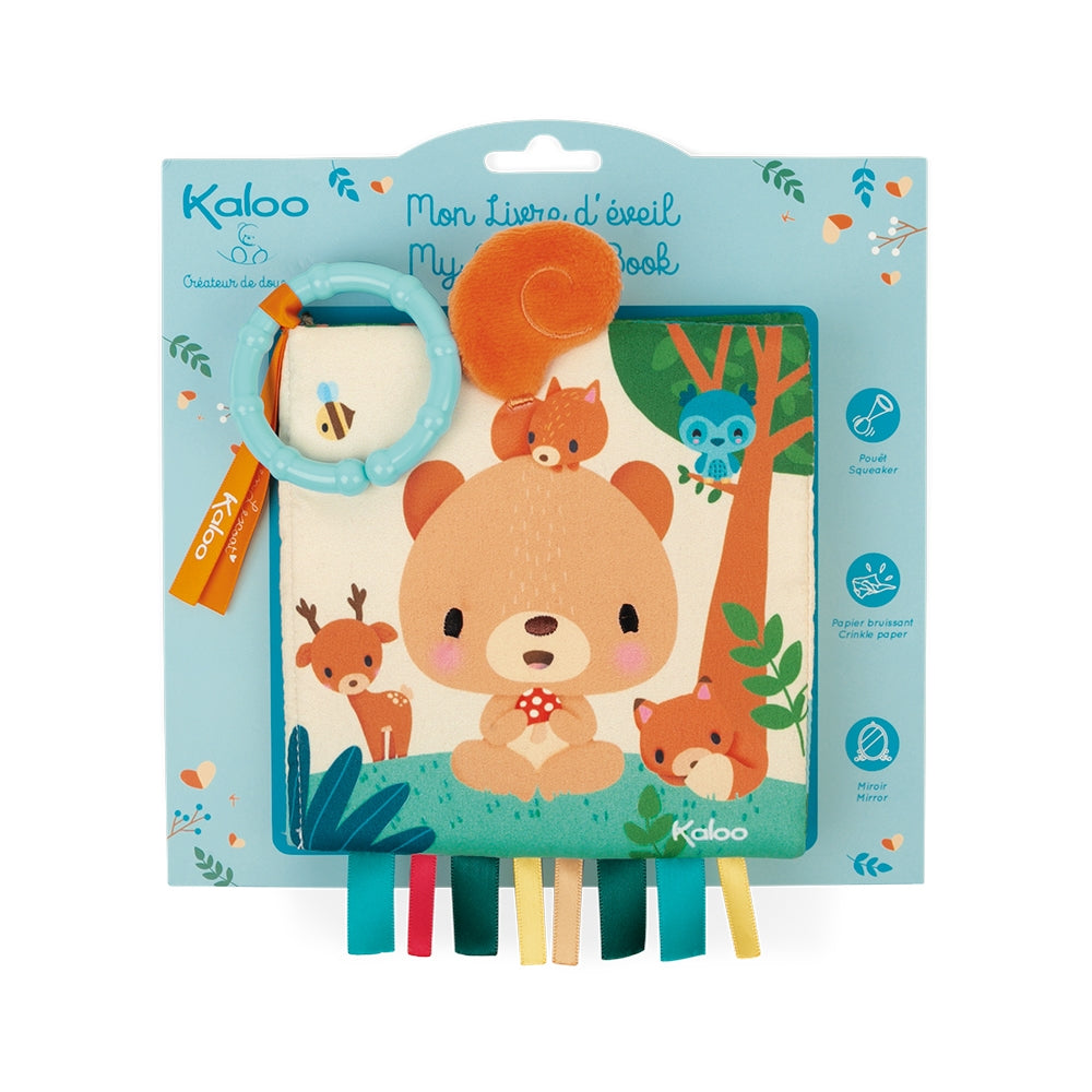 Kaloo Livre d'éveil en tissu Jouets Kaloo Choo dans la forêt