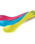 Light My Fire Cuillère Fourchette Alimentation Light My Fire Lime-Cyan-Fushia