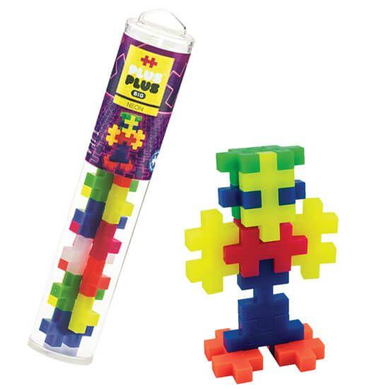 Plus Plus ++ MIDI Tube 15 morceaux Néon – Boutique Planète Bébé