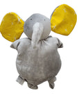 Papoum papoum Éléphant douillet Dodo Papoum Papoum Éléphant oreilles jaunes