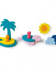 Quut Casse-tête de bain Jouets Quut Île aux trésors