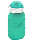 Squeasy Pochette à collation Alimentation Squeasy Aqua 6 onces