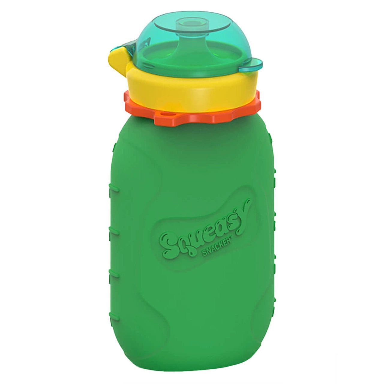Squeasy Pochette à collation Alimentation Squeasy Vert 6 onces