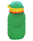 Squeasy Pochette à collation Alimentation Squeasy Vert 6 onces