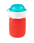 Squeasy Pochette à collation Alimentation Squeasy Rouge 3.5 onces