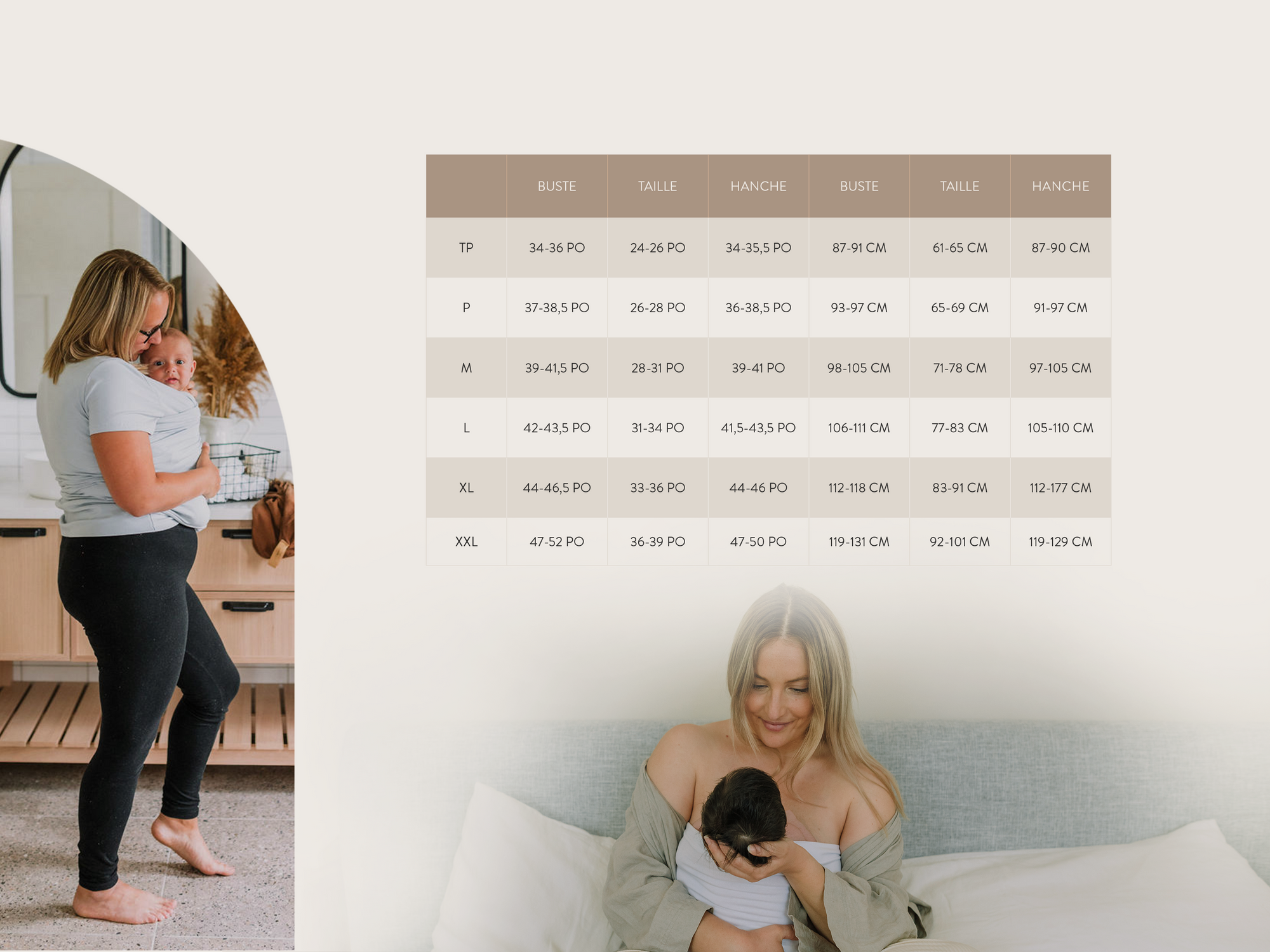 Umana Vija Design Chandail Peau-à-Peau portage et allaitement Portage Umana