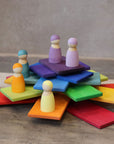 Grimm's Plaquettes de bois Arc en ciel Jouets Grimm's Spiel & Holz Design