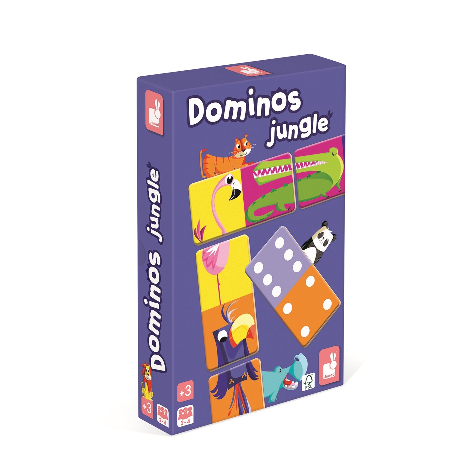 Janod Dominos Jungle Jouets Janod