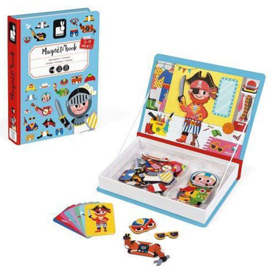 Janod Magnéti'book Jouets Janod Déguisements garçon