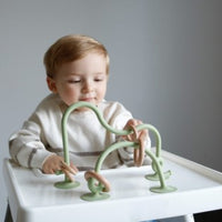 Bubble jewelry Suction cup toy for high chair
