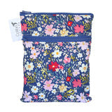 Colibri Sac imperméable de transport double fermeture petit format pour produits hygiéniques Couches lavables Colibri Prairies petals