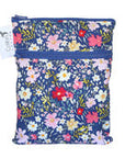Colibri Sac imperméable de transport double fermeture petit format pour produits hygiéniques Couches lavables Colibri Prairies petals
