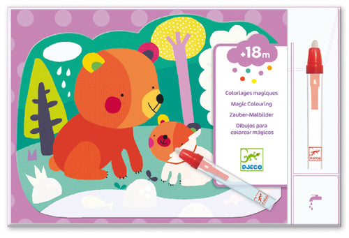 Djeco Coloriages magiques Caché dans les bois Jouets Djeco