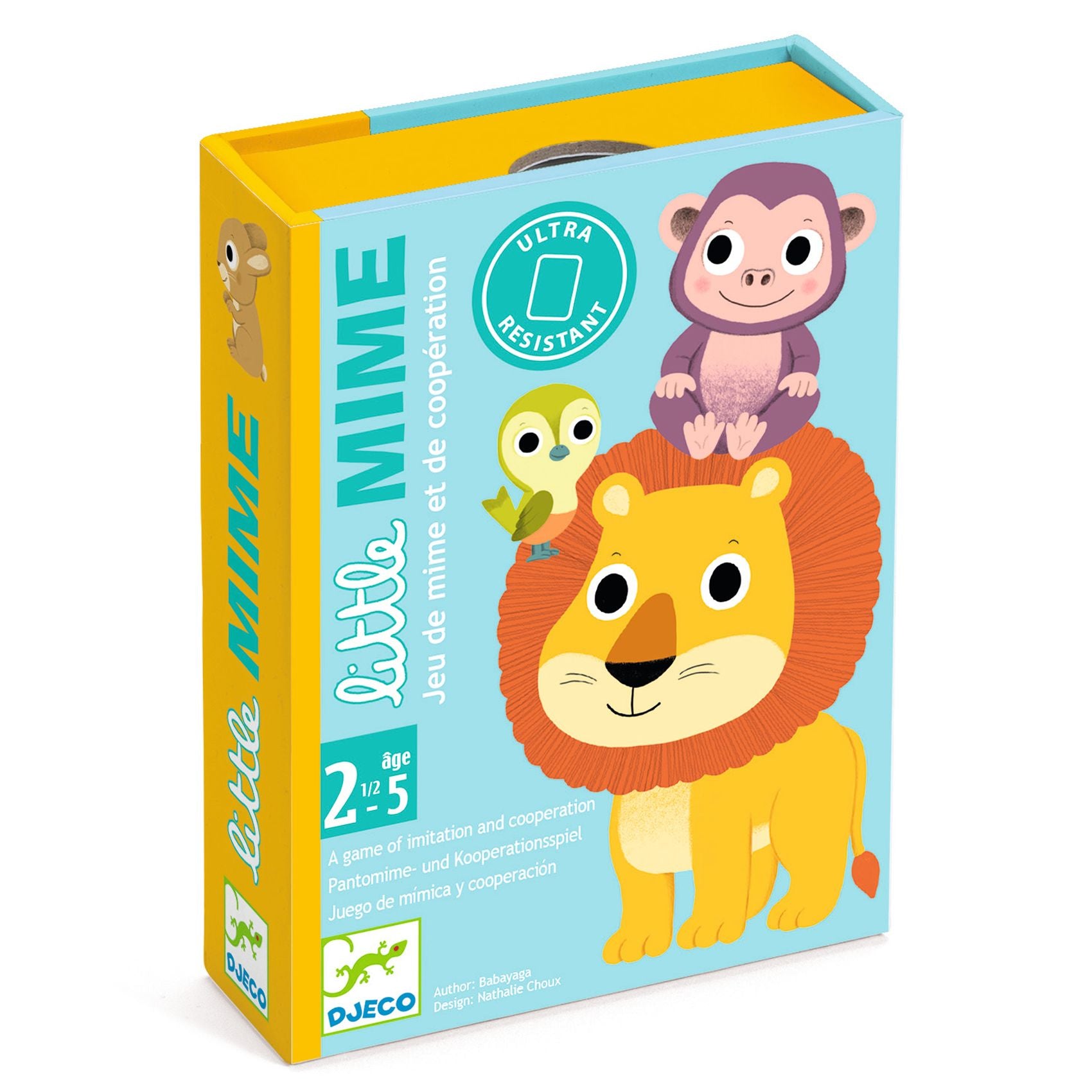 Djeco Jeu de mime et de coopération Little Mime Jouets Djeco