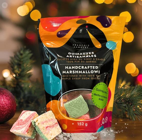 François Lambert Guimauves artisanales à la canne de Noël Alimentation François Lambert