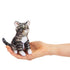 Folkmanis Marionnette à doigt Chat tabby Jouets Folkmanis Tabby gris