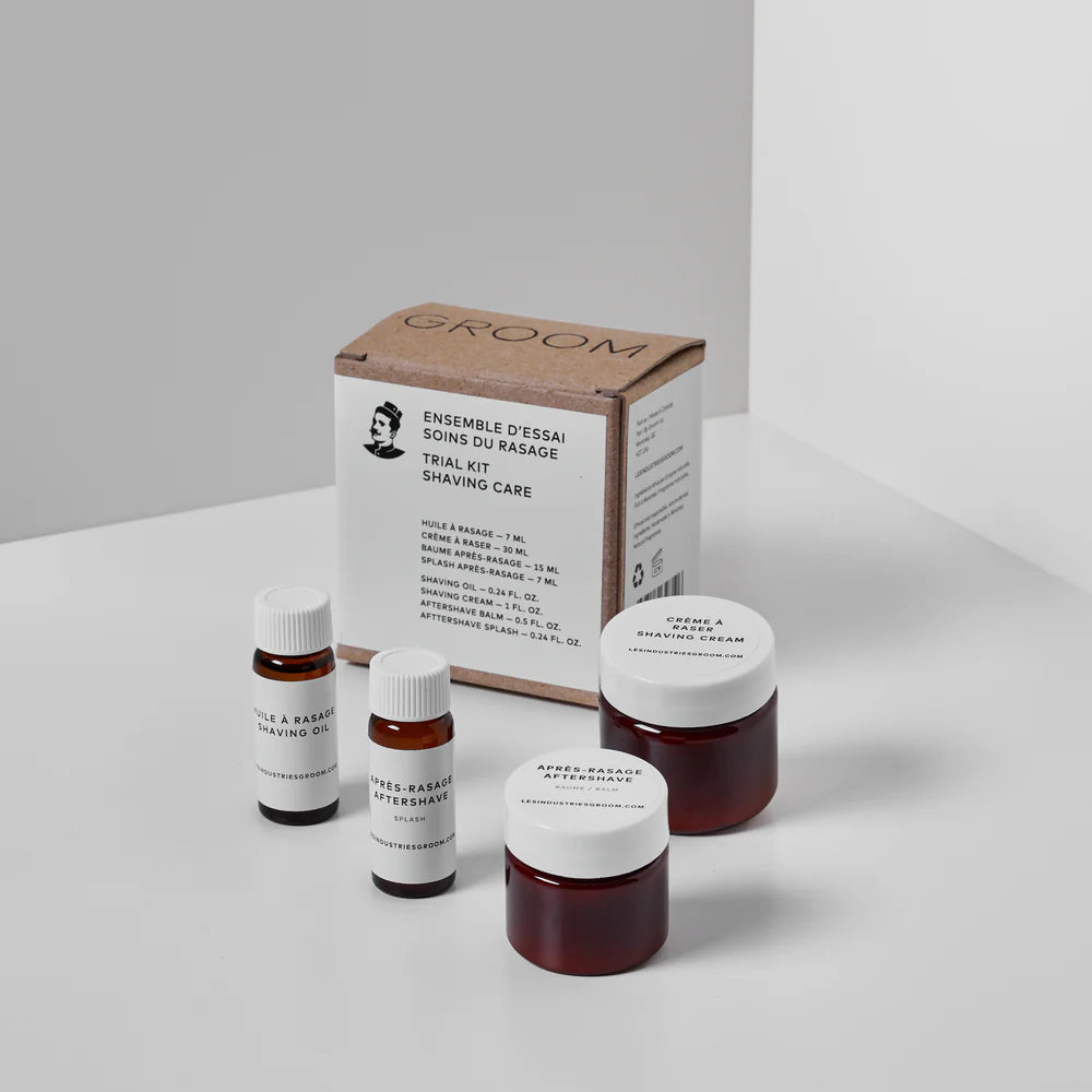 GROOM Ensemble d'essai pour le rasage Soins corporels GROOM