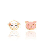 Girl Nation Boucles d'oreilles Accessoires Girl nation Cochon &amp; mouton