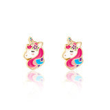 Girl Nation Boucles d&#39;oreilles Accessoires Girl nation Licorne