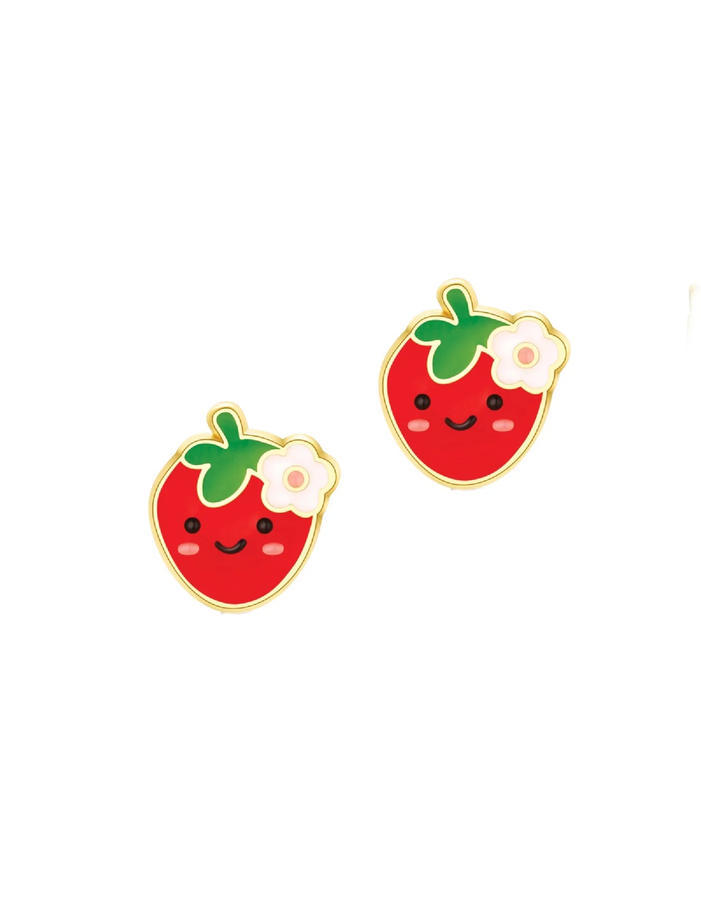 Girl nation Boucles d&#39;oreilles Accessoires Girl nation Fraise mignonne  