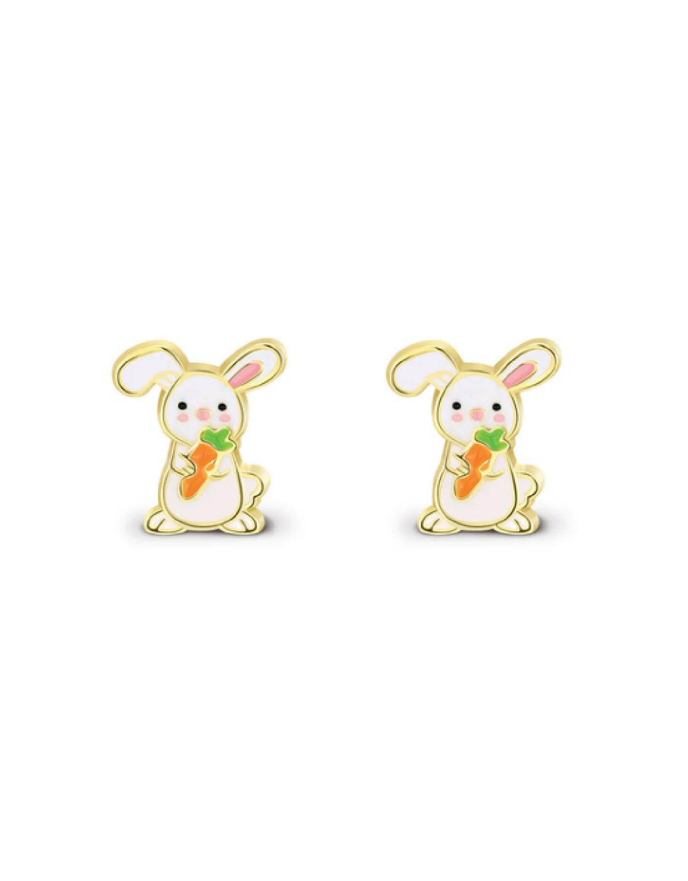 Girl nation Boucles d&#39;oreilles Accessoires Girl nation Lapin avec carotte  