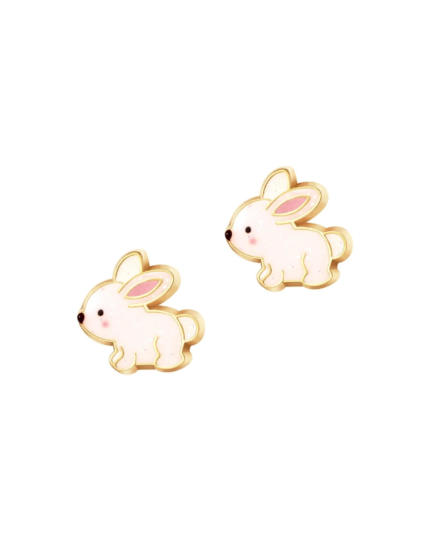 Girl nation Boucles d&#39;oreilles Accessoires Girl nation Lapin de profil  