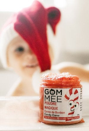 GOM-MEE Poudre effervescente Édition Noël Soins corporels Gom-Mee Canne de bonbon