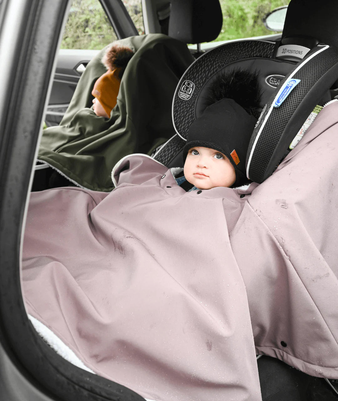 Ghustine Gustine Housse et Poncho 3 en 1 pour le siège d'auto et porte-bébé ...