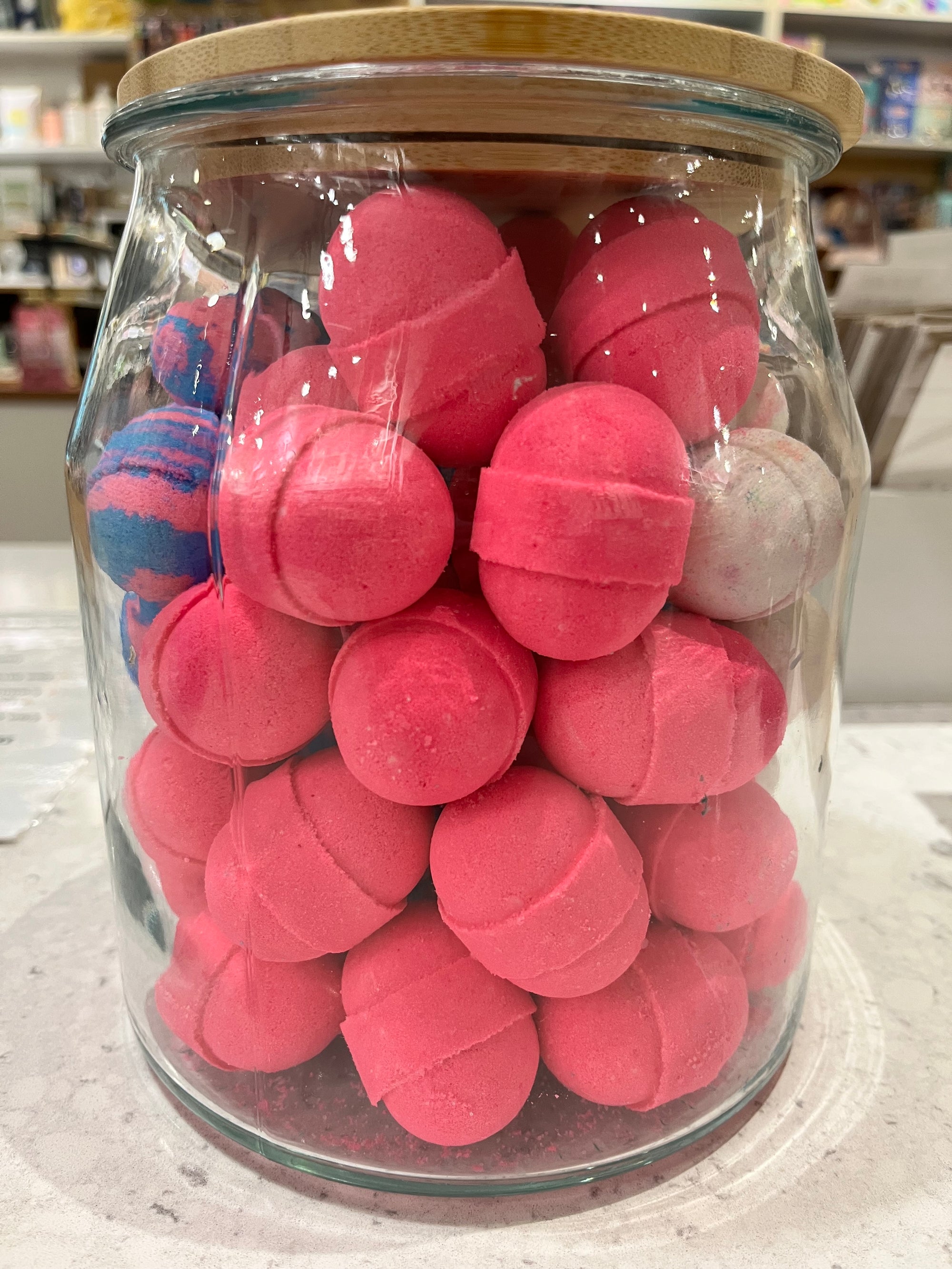 Vrac Margot Bombe de bain Soins corporels Margot Framboise - rose