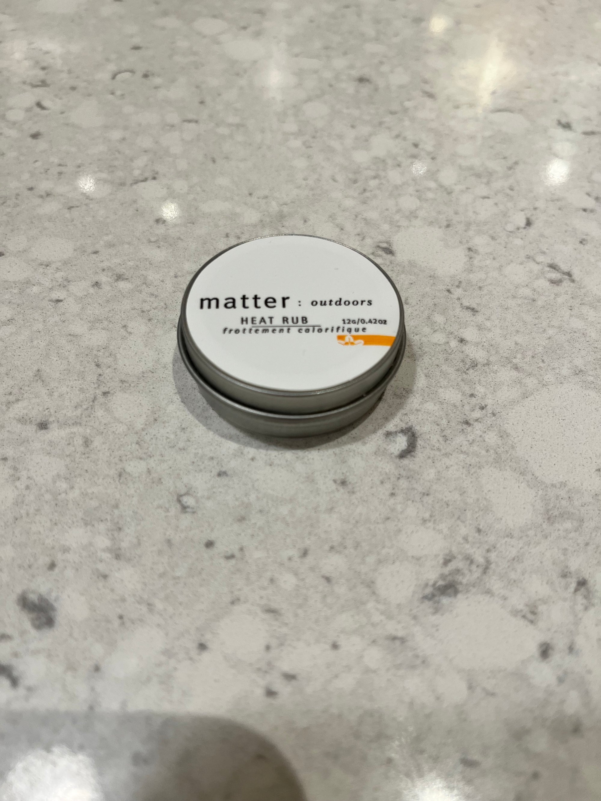 Matter Company  Onguent réchauffant aux plantes