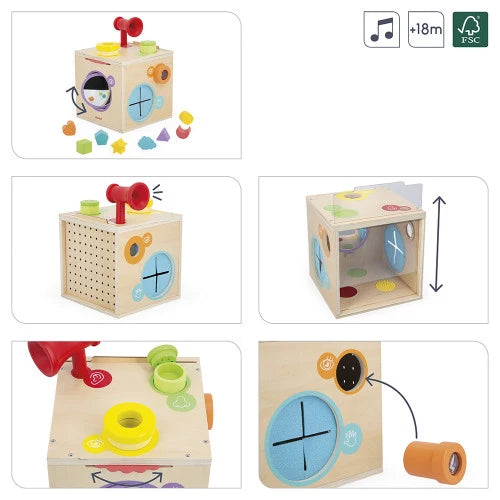 Janod Boîte sensorielle Janod
