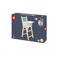 Janod Wooden Doll's High Chair