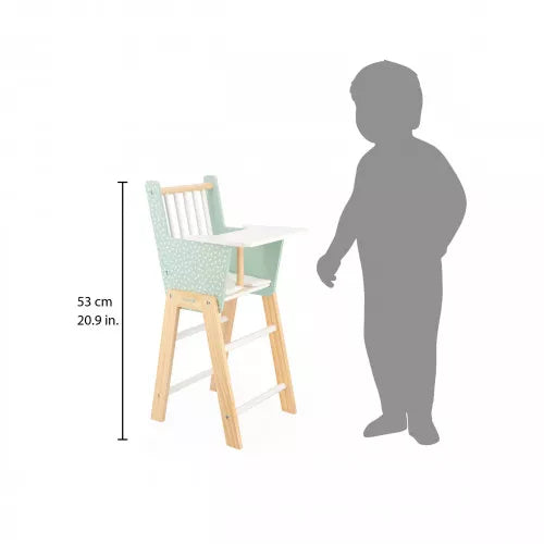 Janod Chaise haute pour poupée en bois