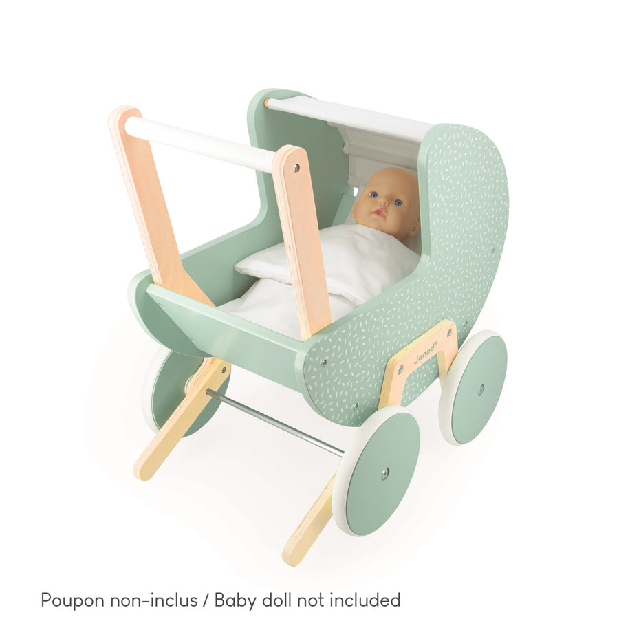 Janod Poussette pour poupée en bois