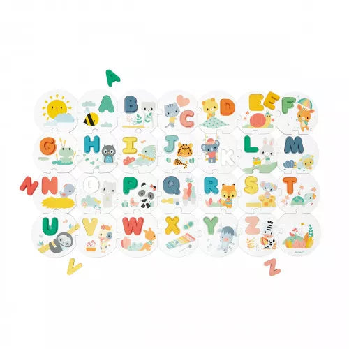 Janod Casse-tête Mon premier alphabet Jouets Janod