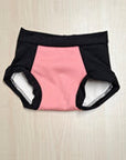 Joka Bébé Culotte de propreté de nuit Couches lavables Joka Bébé Grand Noir et rose pâle