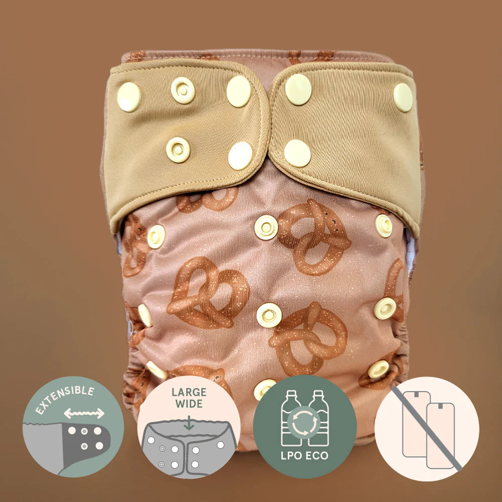 La Petite Ourse Évolution Couche lavable à poche ( sans insert ) Couches lavables La Petite Ourse Pretzel