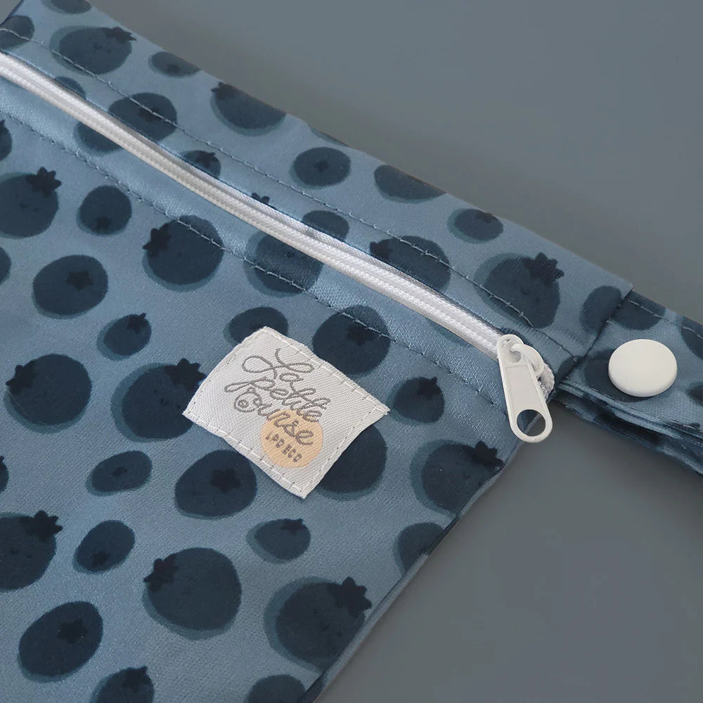 La Petite Ourse Sac de Transport imperméable Couches lavables La Petite Ourse Bleuet