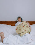 Naélie Poncho de bain Bain Naélie - Doux comme une maman Douce forêt