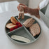 Noüka Assiette divisée en silicone Alimentation Noüka