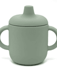 Noüka Gobelet à bec anti-fuite en silicone Alimentation Bulle bijouterie Leaf