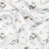 OleOops Doudou craquante à étiquettes Jouets OleOops Vie sous-marine